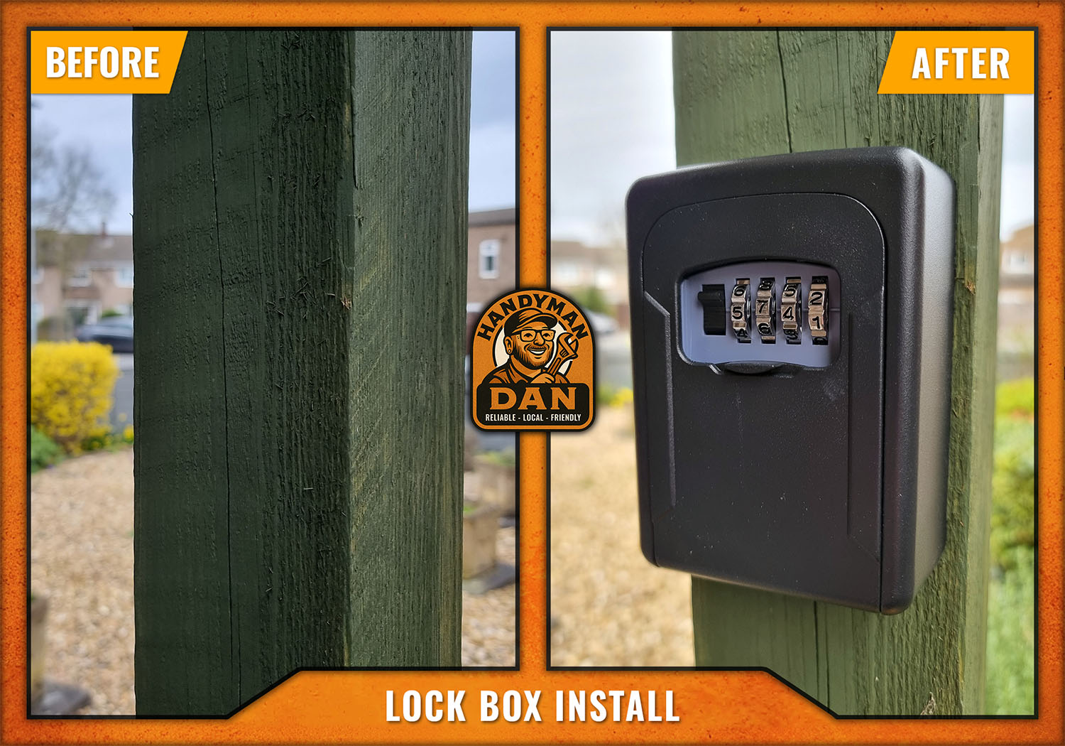 Lock Box Installation