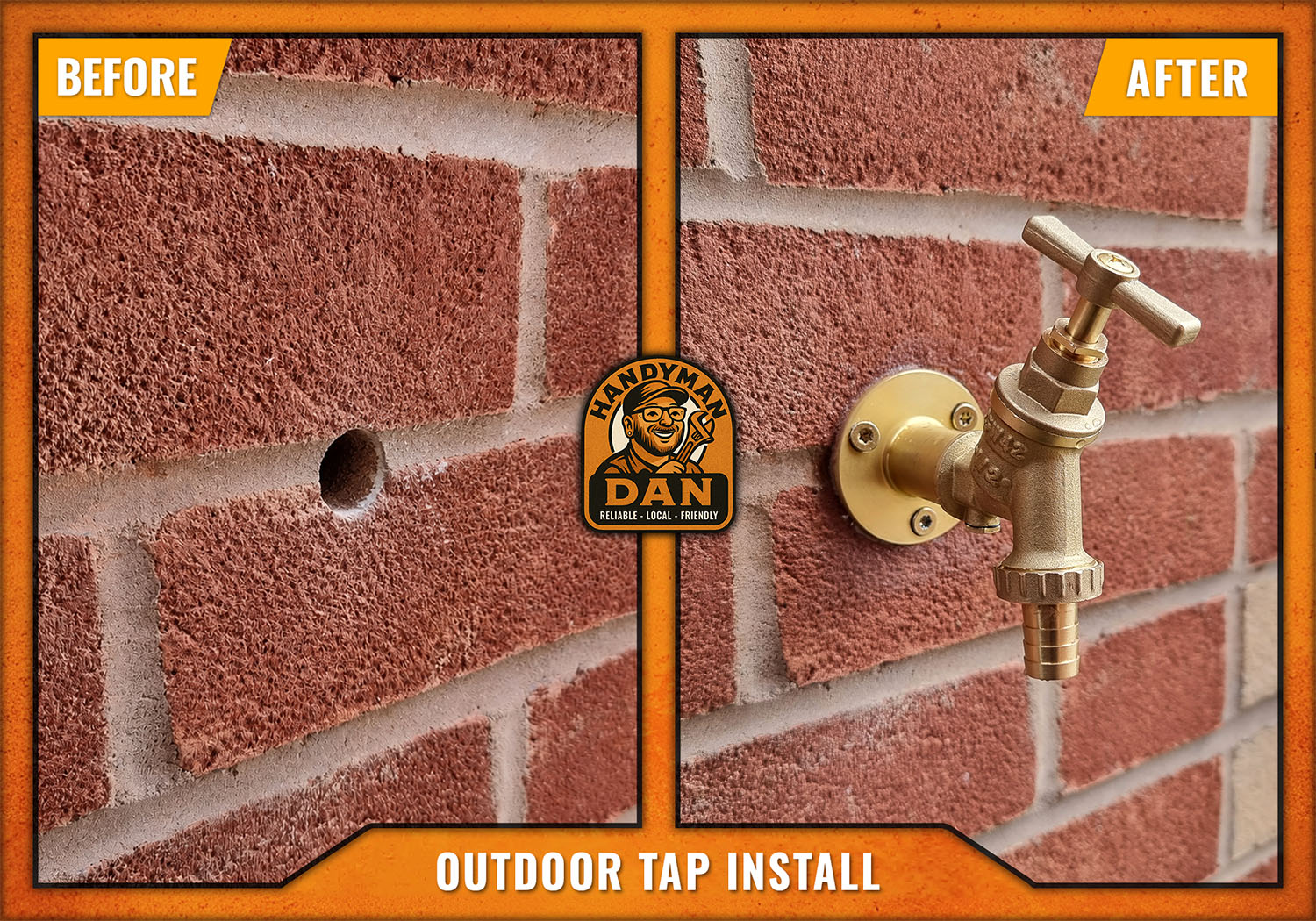 Outdoor Tap Installation
