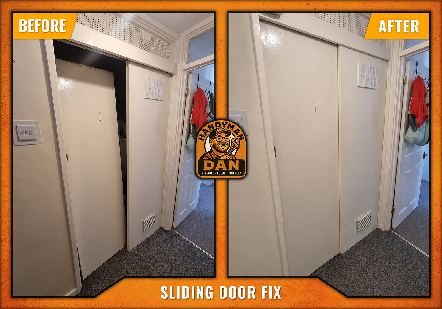 Sliding Door Fix & New Rails
